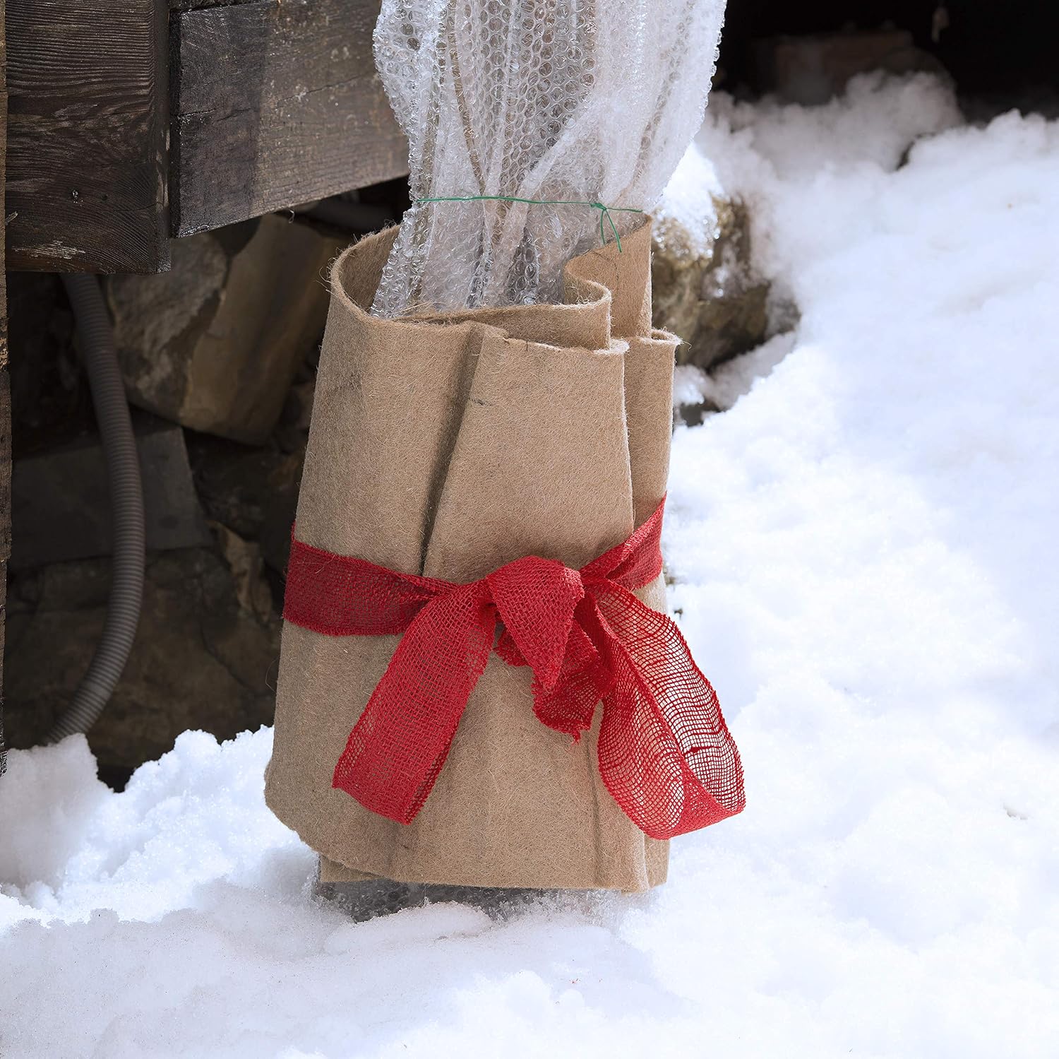 Windhager Winter Protection Fleece mat, Natural, 38 x 150 cm, 300 g/m² - Image 5