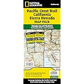 Pacific Crest Trail: California Sierra Nevada [Map Pack Bundle] (National Geographic Trails Illustrated Map)