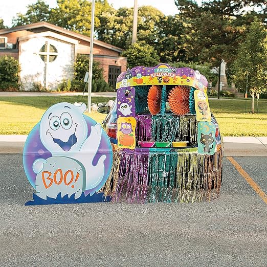 Trunk or Treat Deluxe Decorating Kit for Halloween Toys