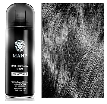 Mane Jet Black Hair Thickener With Shine Direct From The