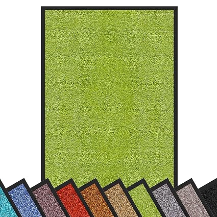 Schmutzfangmatte Rhine | Öko-Tex Standard 100 | waschbare & extra leistungsstarke Fußmatte | Sauberlaufmatte mit Rutschfester