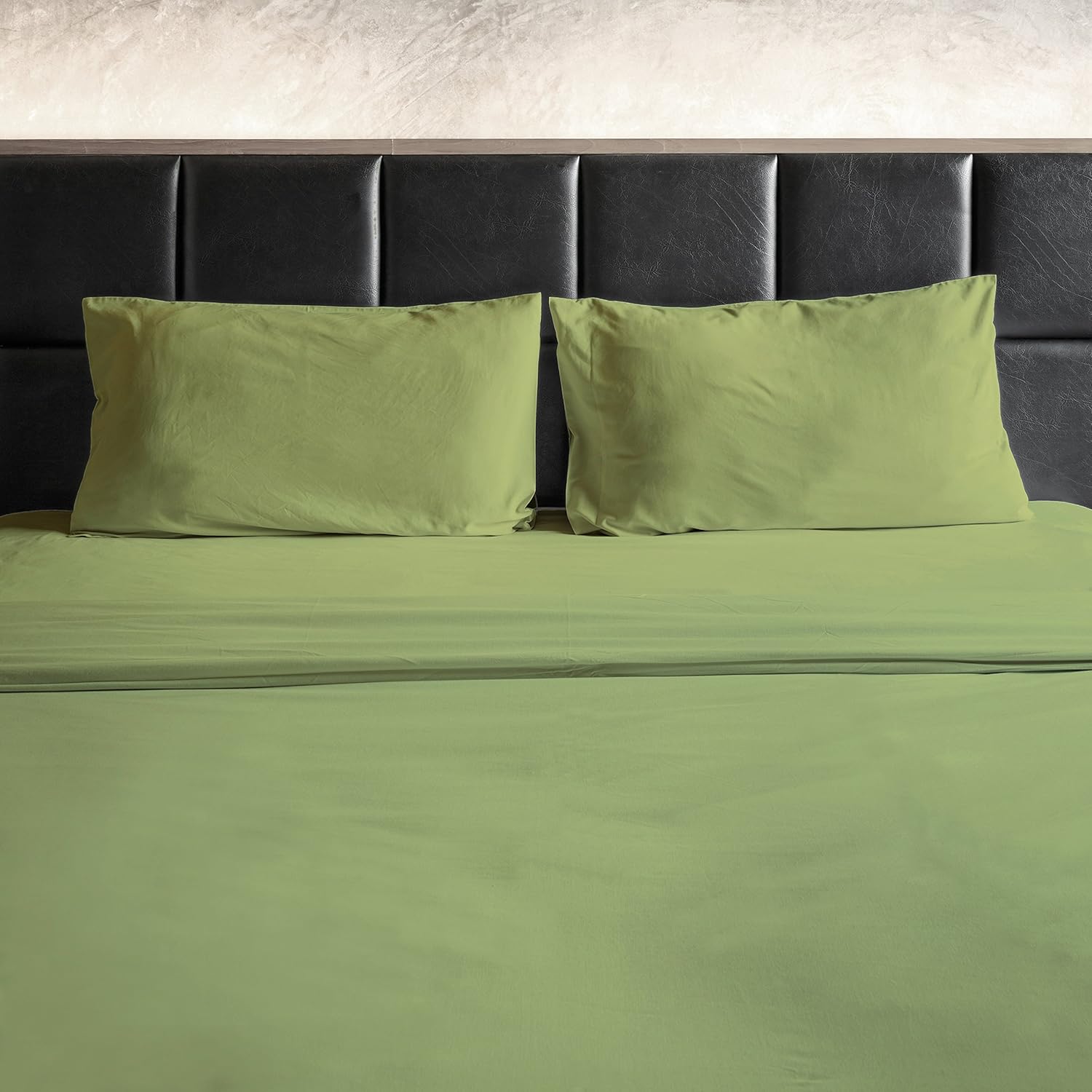 Amazon 1800 THREAD COUNT EGYPTIAN COTTON FEEL 4 PIECE BED SHEET