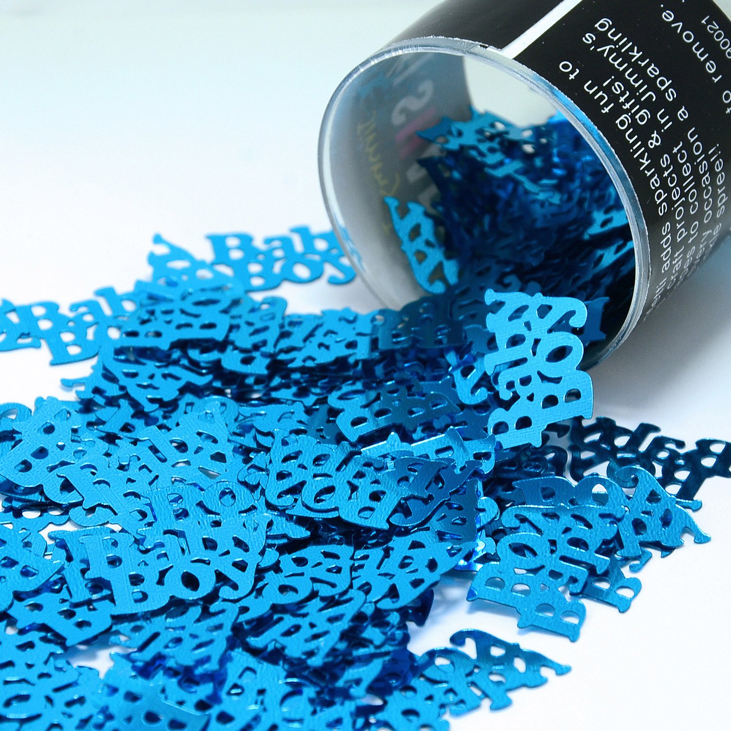 Confetti Word BABY BOY Blue Sky - Retail Pack #7745 QS0