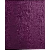 Blueline NotePro&trade; Executive Notebook, Indexing System, Refillable, Hard Cover, 9.25" x 7.25", 150 Ruled Pages, Grape (A7150.RAS)