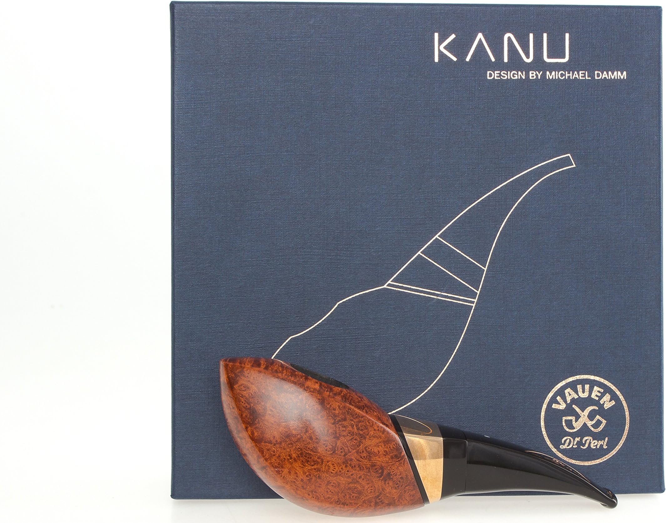 Vauen Kanu 1 Tobacco Pipe - Smooth