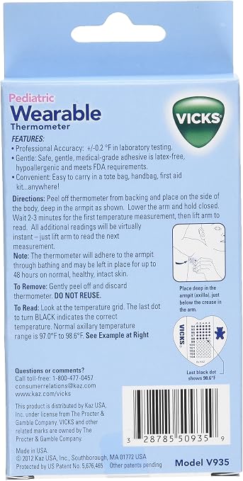 Vicks Baby thermometer 1ct (328785509359)