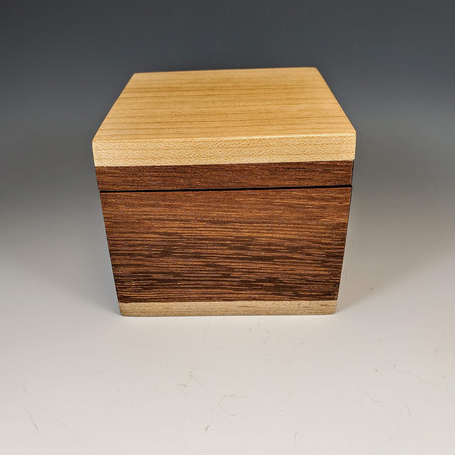 Private Stash Box, Wood Knick·Knack, Change Box, Ring