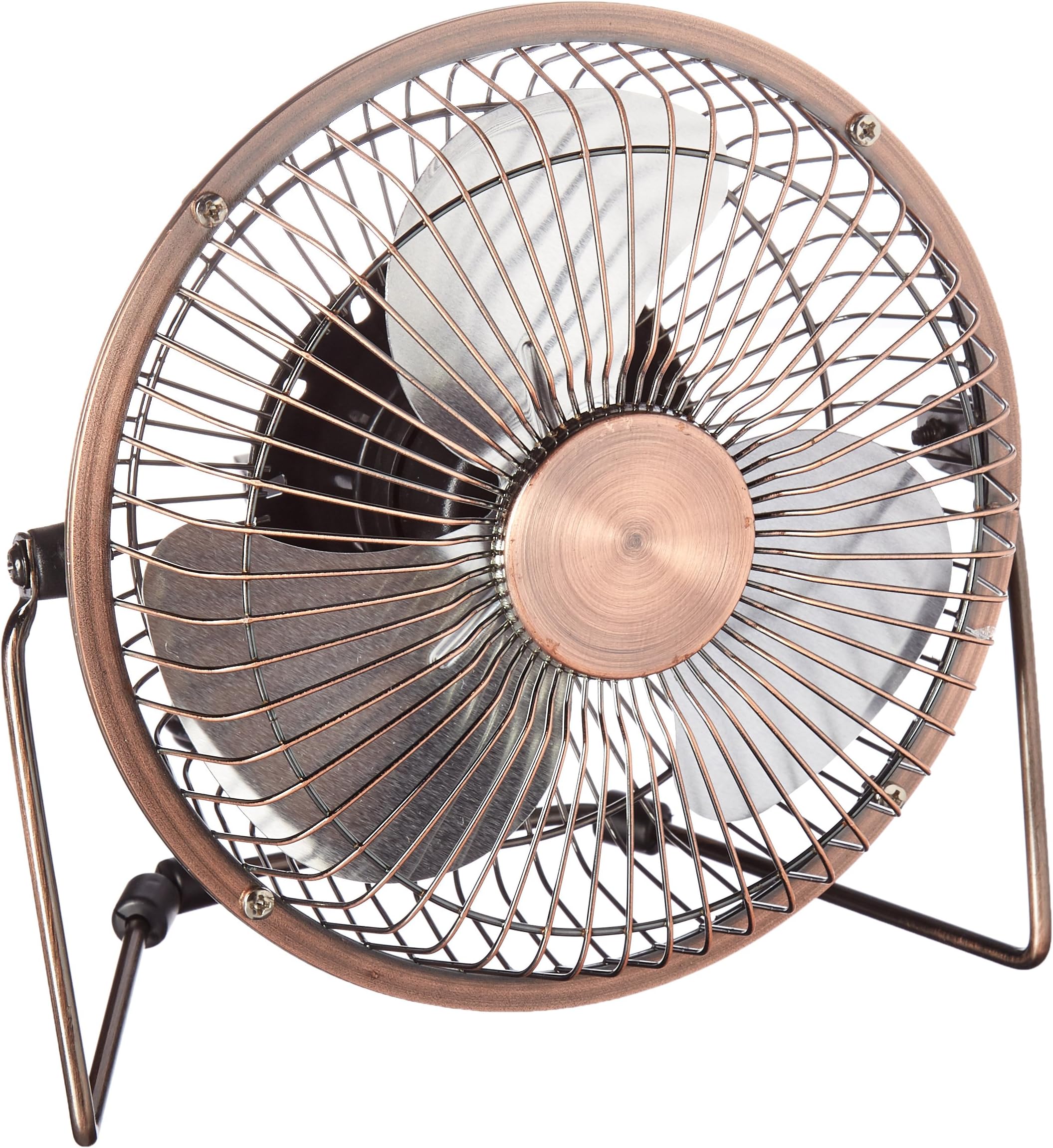 6 Inch Desk Table Fan Quiet (Vintage Bronze)
