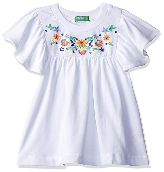 Baby Girls Plain Regular fit T-Shirt
