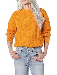 Amazon Essentials Women's Soft-Touch Modern Cable