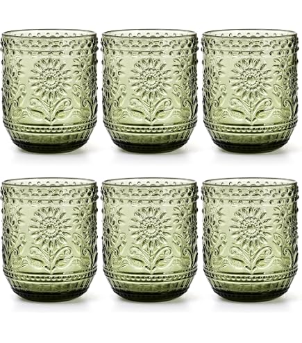 Amazon.com | Godinger Old Fashioned Whiskey Glasses, Drinking