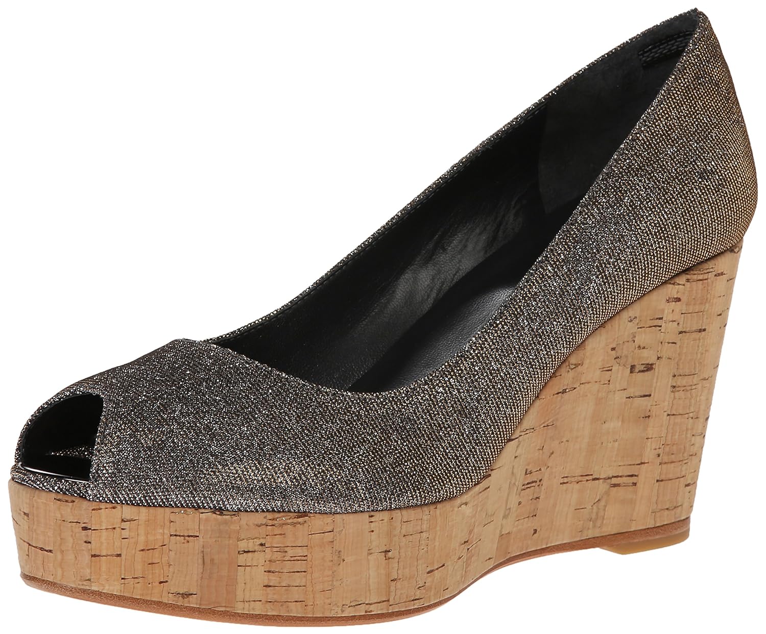 stuart weitzman anna peep toe platform wedge