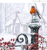 Katy Sue 3D Die-Cut Decoupage Pack Christmas Robins 12 A4 Sheets view 8