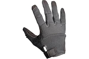 PIG Alpha Full Dexterity Tactical Gloves for Shooting, Touchscreen Compatible, Breathable, 1 Pair