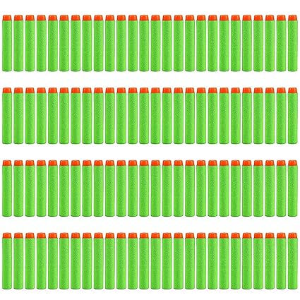 StillCool Nerf Darts 7.2cm 200 Stück Foam Pfeile Patronen für N-Strike Elite Series Longstrike Longshot Vulcan Spielzeug Stam