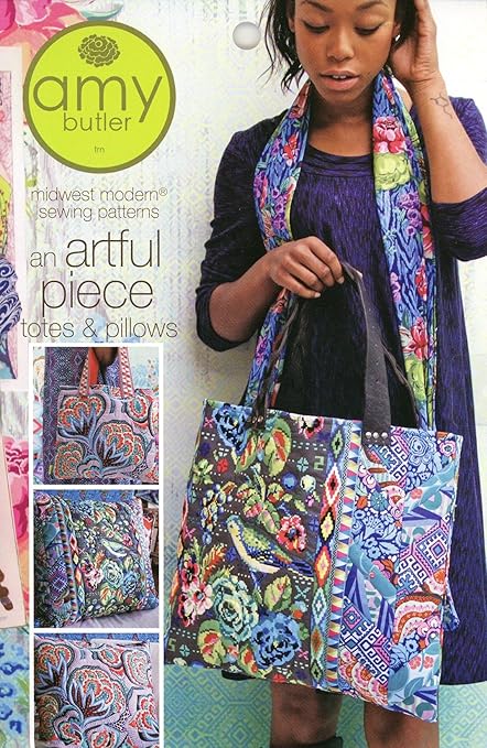 Amazon Com Amy Butler Sewing Pattern An Artful Piece Totes
