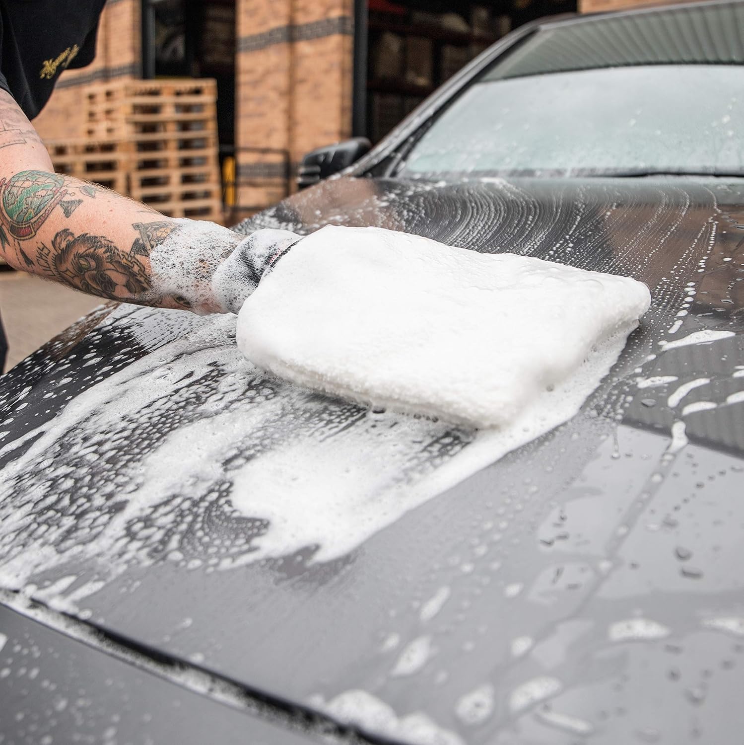 Meguiar's X3002 Microfiber Wash Mitt – Super-Thick Reusable Wash Mitt for Ultimate Finish: Automotive