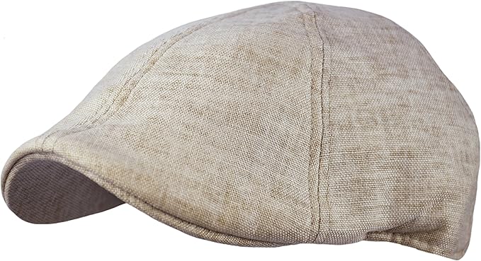 cotton newsboy cap
