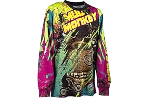 KO Sports Gear Boy's Dirt Bike Shirt and Motocross Jersey, Longsleeve MX Gear for BMX and MTB Riding, Youth Sizes XXS-L