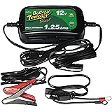 Battery Tender 022-0185G-dl-wh Black 12 Volt 1.25 Amp Plus Battery Charger/Maintainer