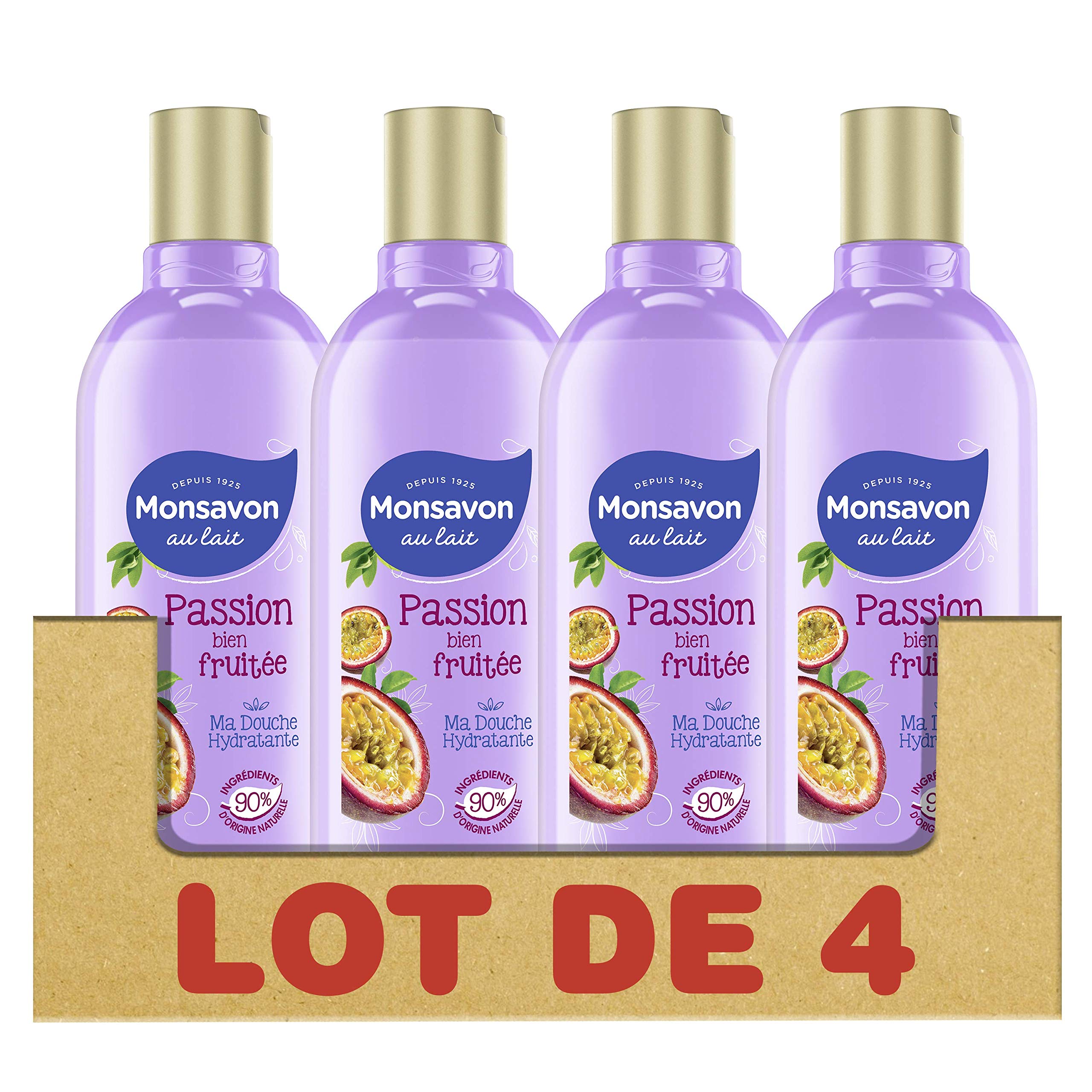 Monsoon Passion Bien Fruitée Shower Gel 300 ml - Pack of 4