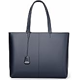 FSD.WG Men's Tote Bag,Business Bag, Leather Briefcase,Elegant Leather(PU),Large Capacity,Black