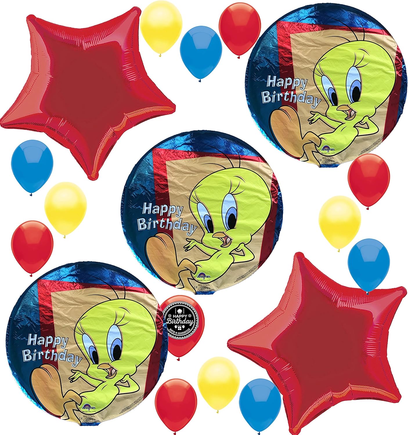 Amazon Com Tweety Bird Party Supplies Happy Birthday Balloon