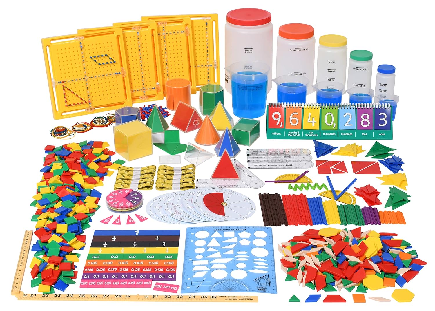 edx education Classroom Math Kit Teach Math Lessons Includes 16