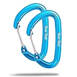 Hammock Carabiner Clip, Heavy-Duty Locking Wiregate