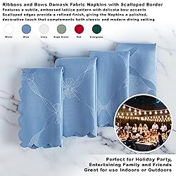 Newbridge Ribbons and Bows Damask Holiday