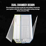Corsair iCUE LINK 6500X RGB Mid-Tower ATX Case White with 3 RX120 Fans view 3