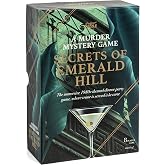 Professor PUZZLE Secrets of Emerald Hill - Multiplayer Murder Mystery Game Collection/Detective Game