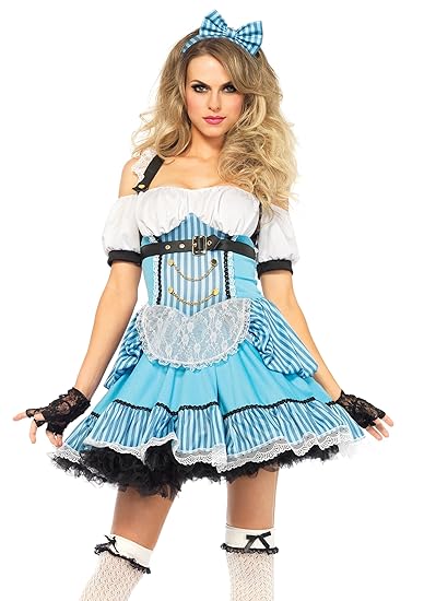 Leg Avenue 85409 - Rebel Alice Damen kostüm, Größe Medium (EUR 38)