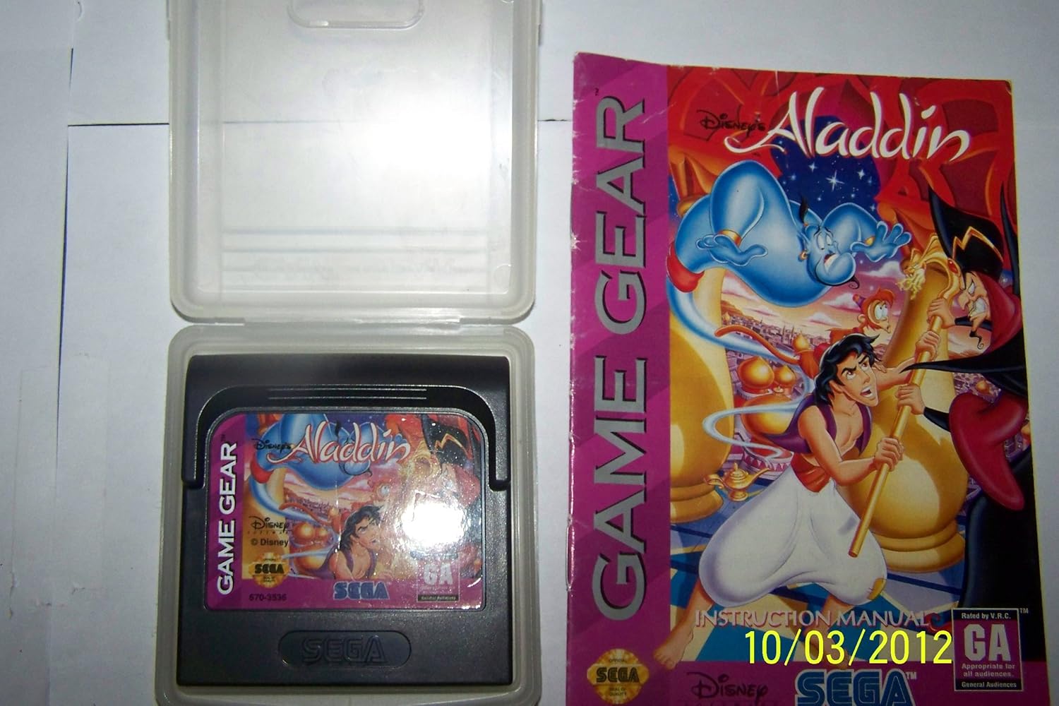 Disney's Aladdin Sega (Game Gear) Amazon.co.uk PC & Video Games
