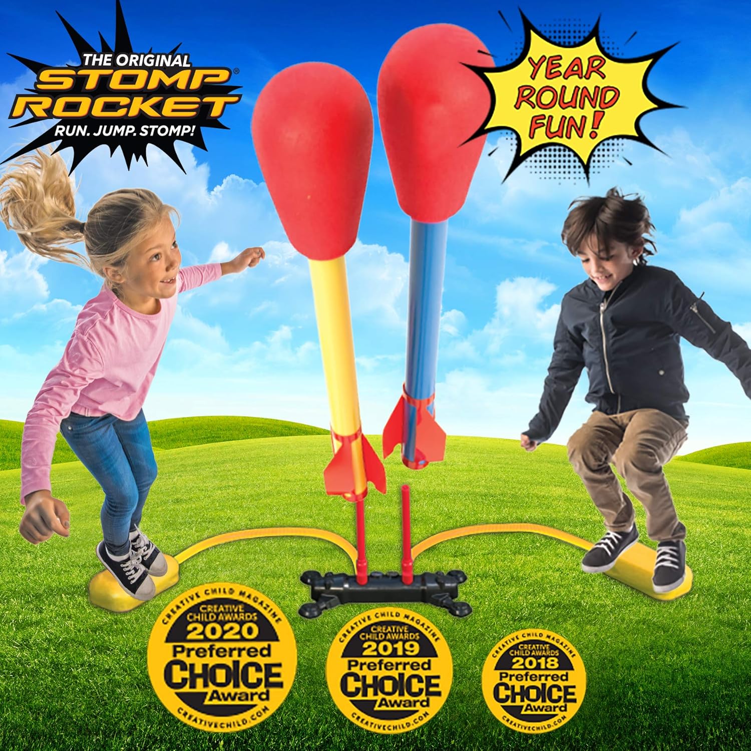 stomp rocket dueling rockets