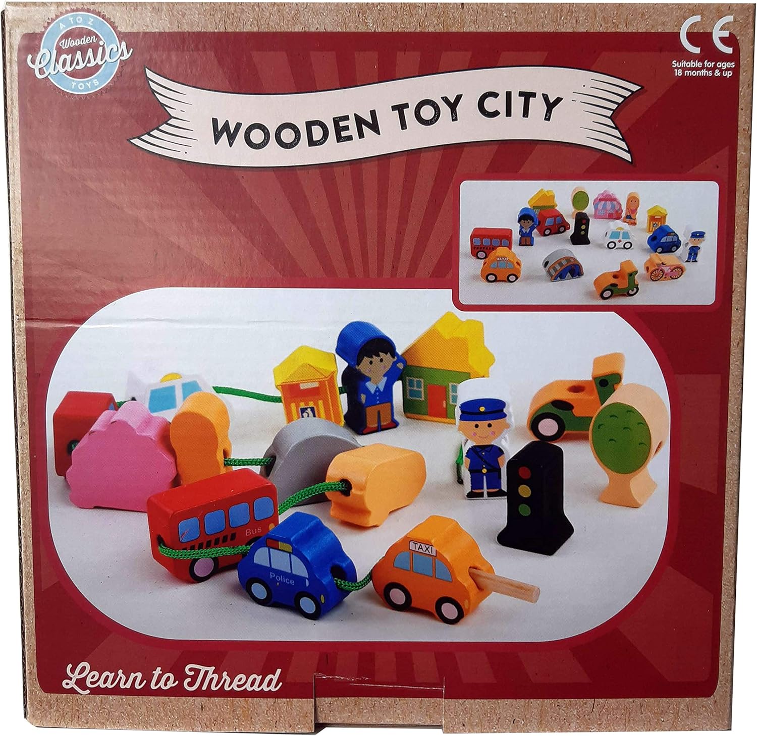A to Z 65825 Wooden City BigaMart