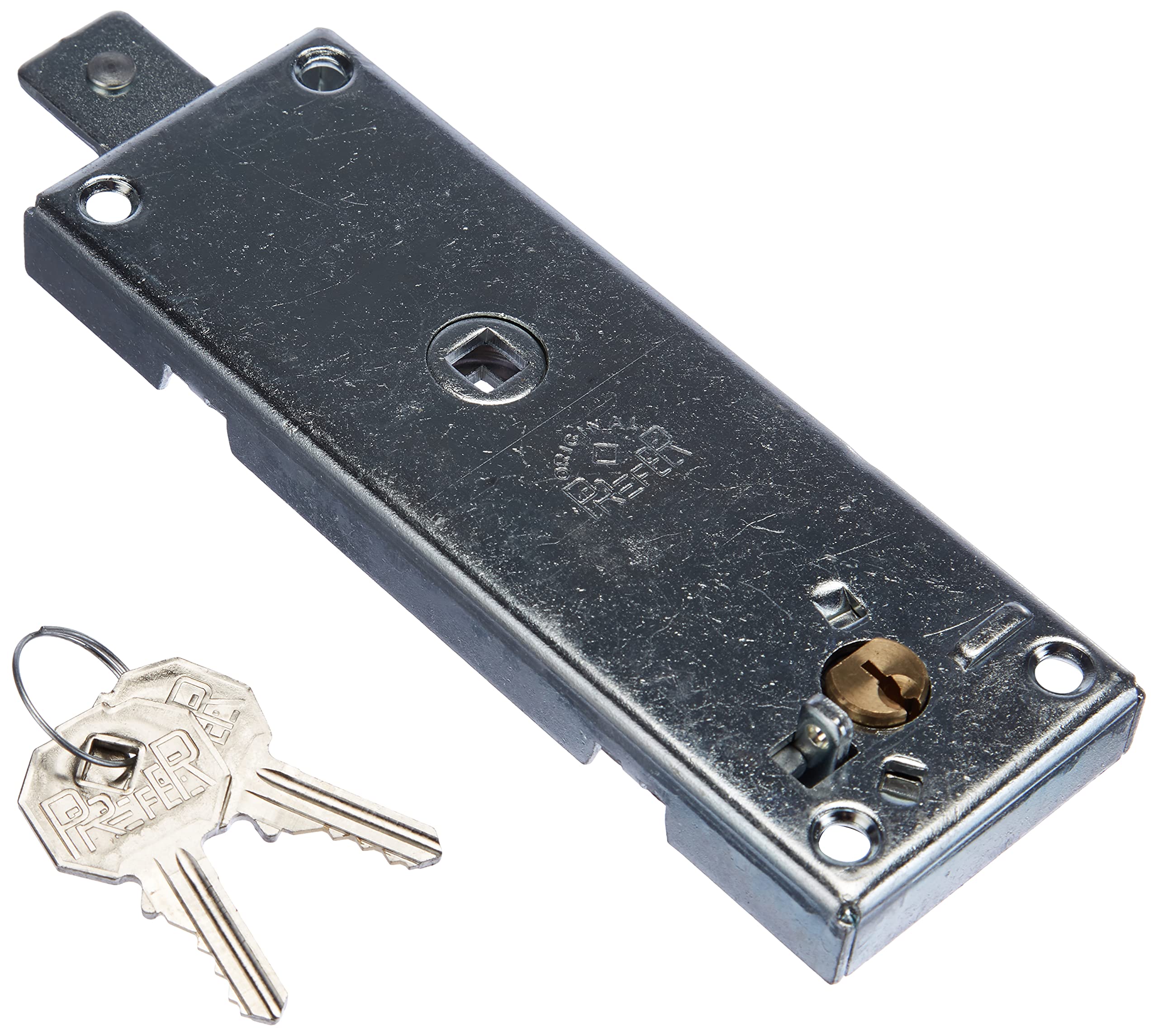Prefer B.551.0810 Swing Door Lock, Fixed Cylinder, Punched