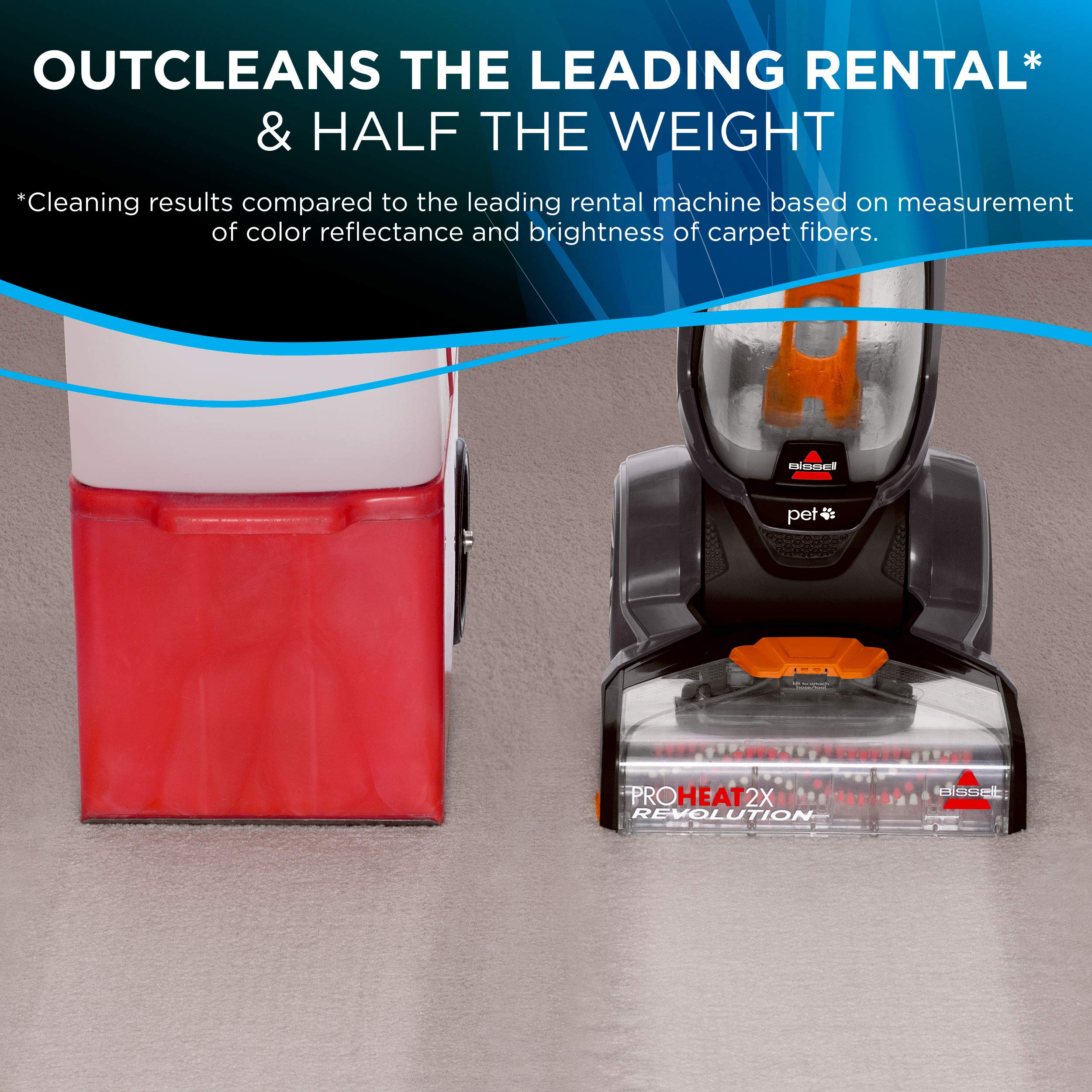 BISSELL ProHeat 2X Revolution Pet Full Size Upright Carpet Cleaner