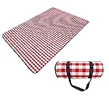 Waterproof Picnic Blanket with Carry Strap for