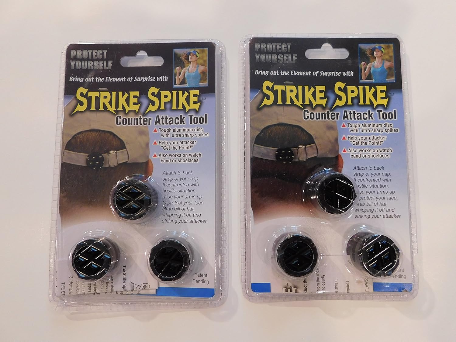 Strike Spike SelfDefense/Counter Attack Tool 2 PACK