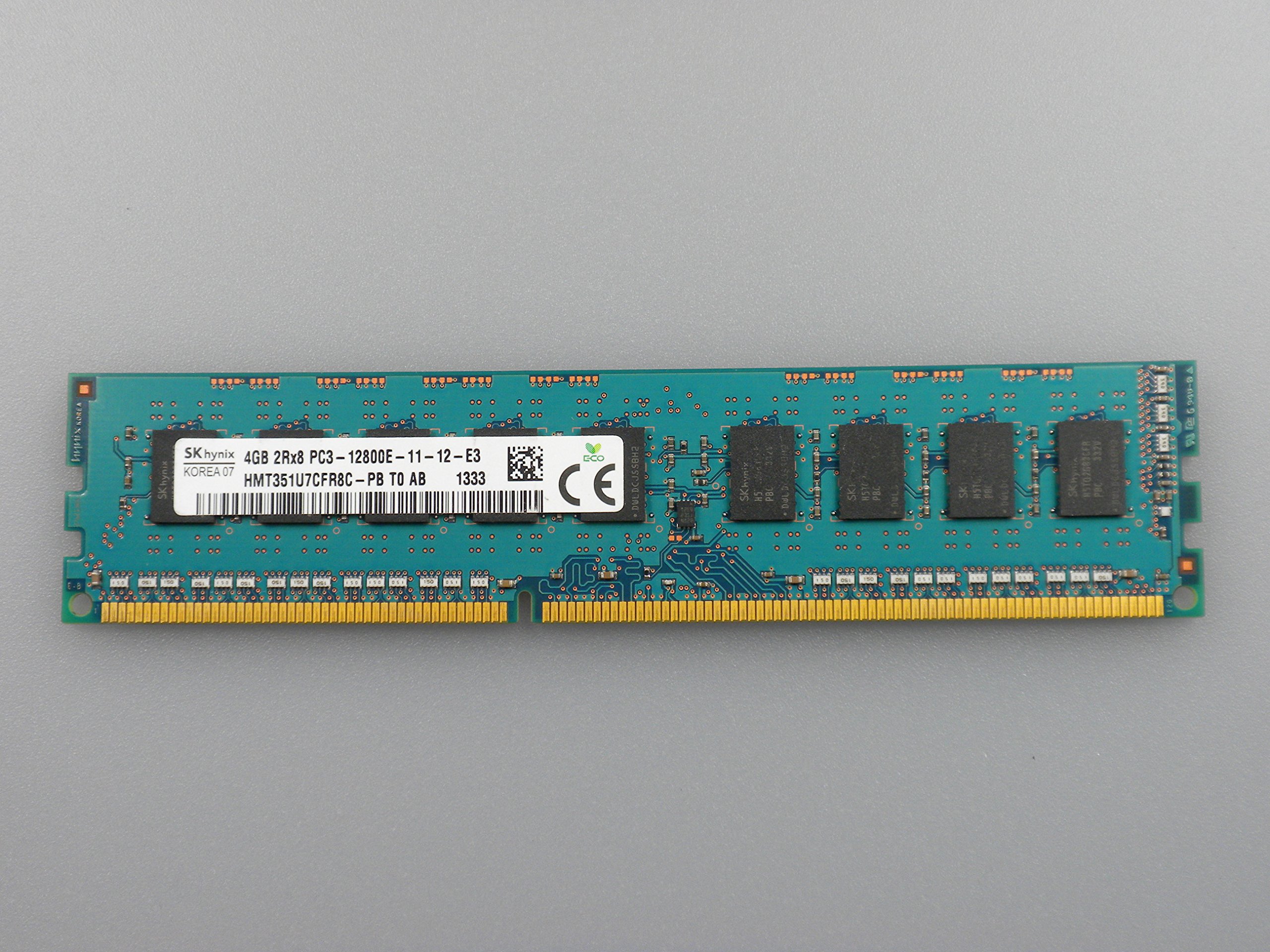 SK hynix 4GB 2RX8 PC3-12800E 1600MHZ HMT351U7CFR8C-PB 00D4957 00D4955 47J0180 compatible con el servidor HP ProLiant ML310e Gen8 Servidor HP ProLiant ML350e Gen8 Servidor HP ProLiant ML350p Gen8