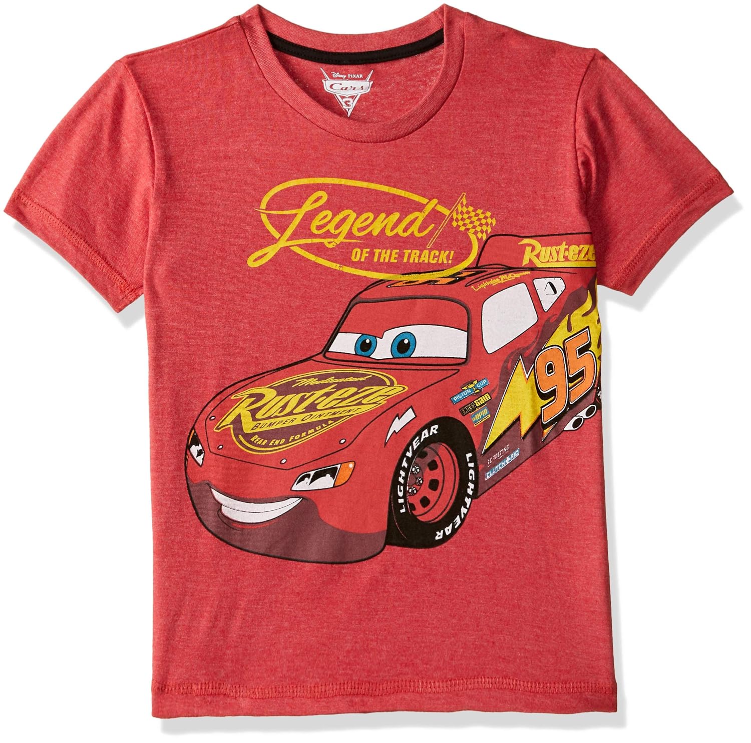 Buy Disney Pixar Cars Boys' Plain Regular Fit TShirt at Amazon.in