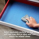 CASOMAN Non-Slip Tool Box Liner Drawer Mat - Thick Foam Rubber Cabinet Roll - view 7
