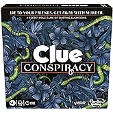 Clue Conspiracy Board Game for Adults and Teens | Secret Role Strategy Games | Ages 14+ | 4-10 Players | 45 Mins. | Mystery G