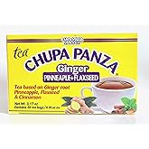 Tea CHUPA Panza, Tea Based ONGINGER Root, PINNEAPPLE, Flaxseed & Cinnamon (30 Tea Bags/0.10 oz Each)