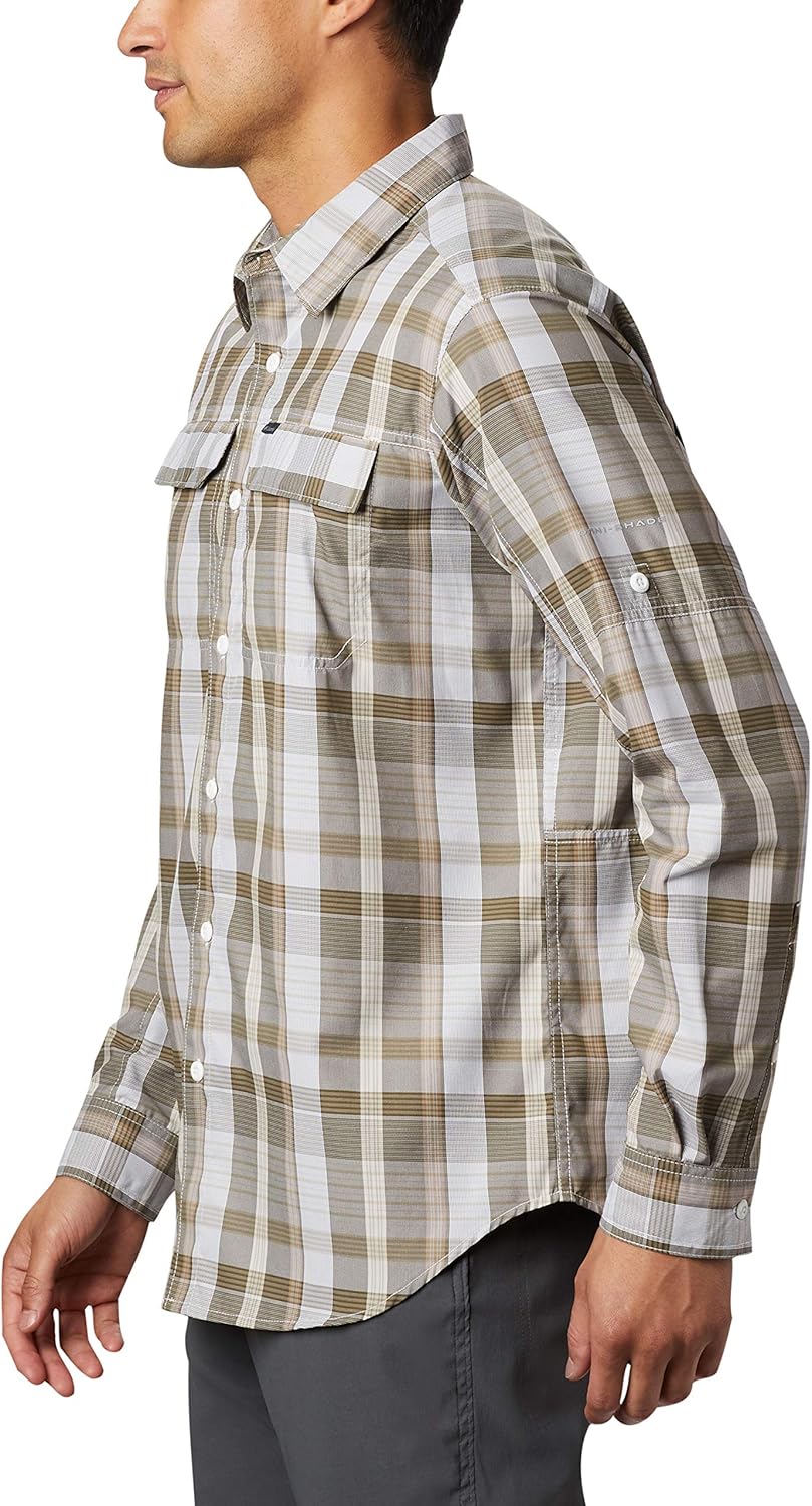 Columbia Men's Silver Ridge 2.0 Plaid L/S Shirt: Clothing