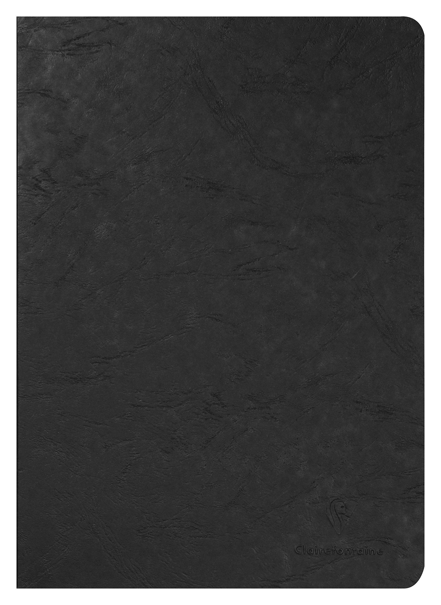 Clairefontaine Age Bag Notebook, A4, Plain, 96 Pages - Black