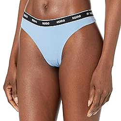 HUGO Women's 3-Pack Repeat Logo Cotton Stretch