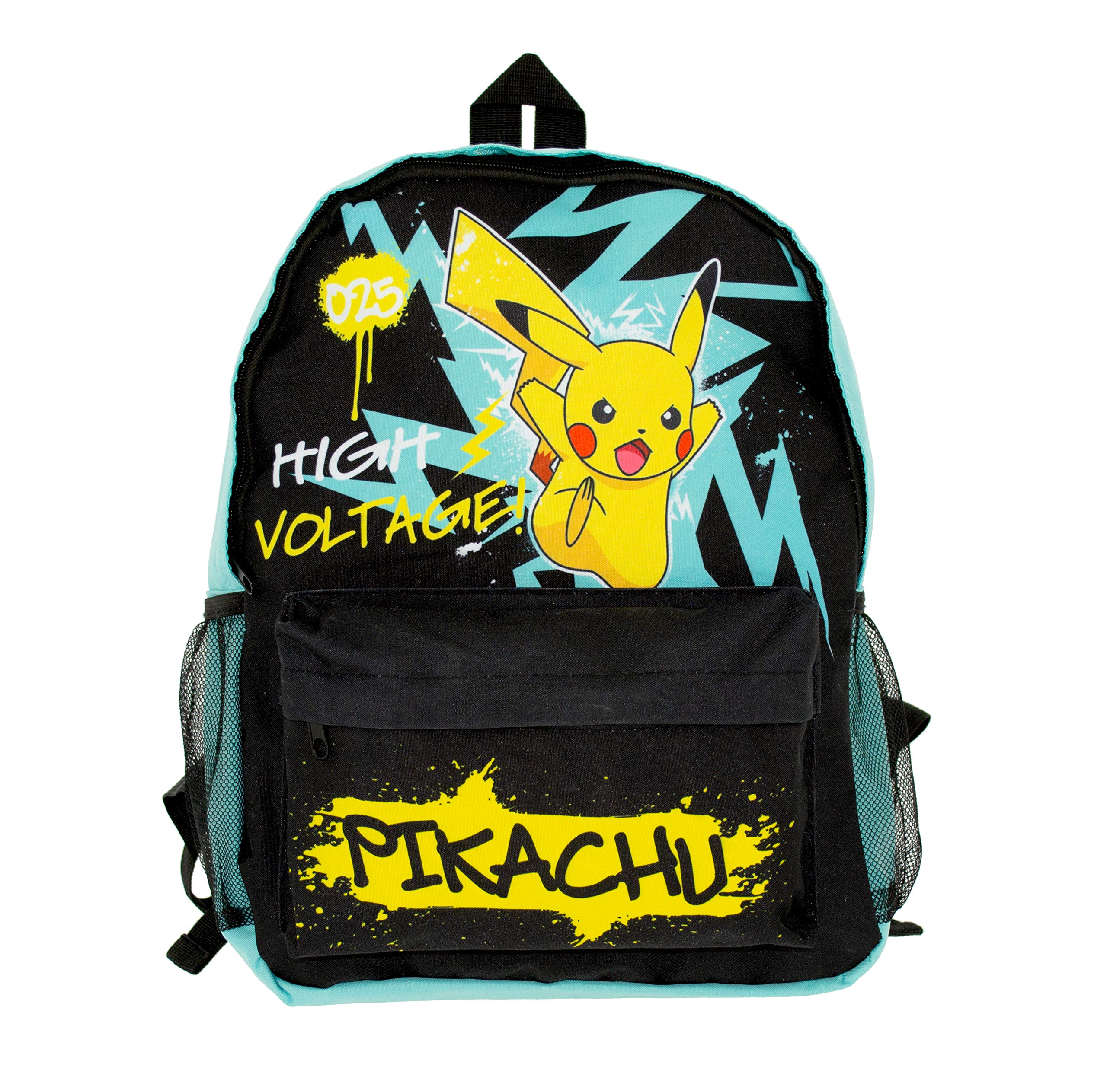 Pokemon Backpack | Kids School Bag | Pikachu Rucksack | Large Back-to-School Backpack for Boys & Girls | Pokemon Stationery & Gifts