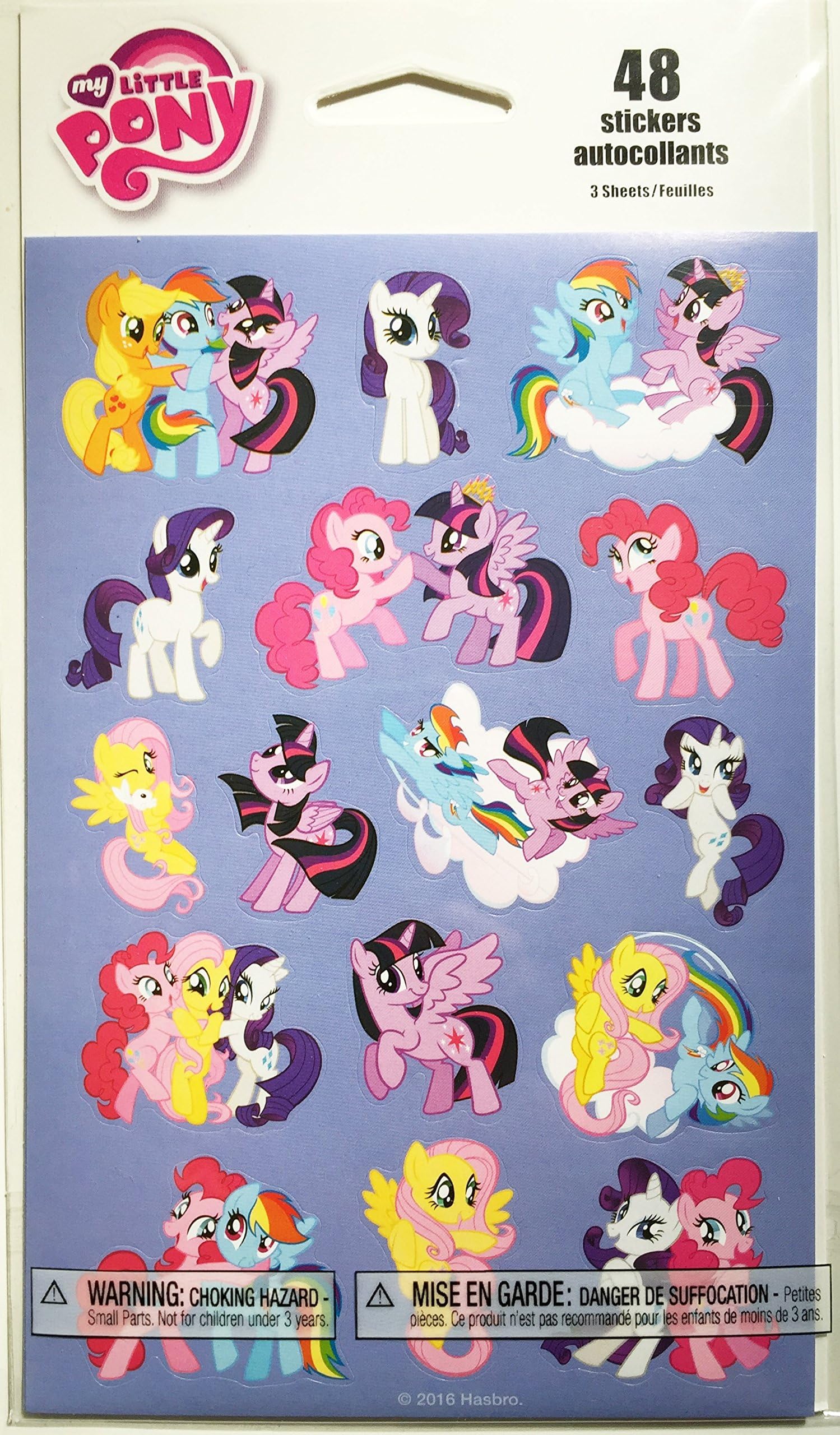 Tender Thoughts My Little Pony Stickers - 48